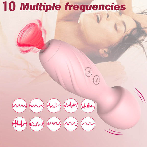 VIBRADOR CON SUCCIONADOR